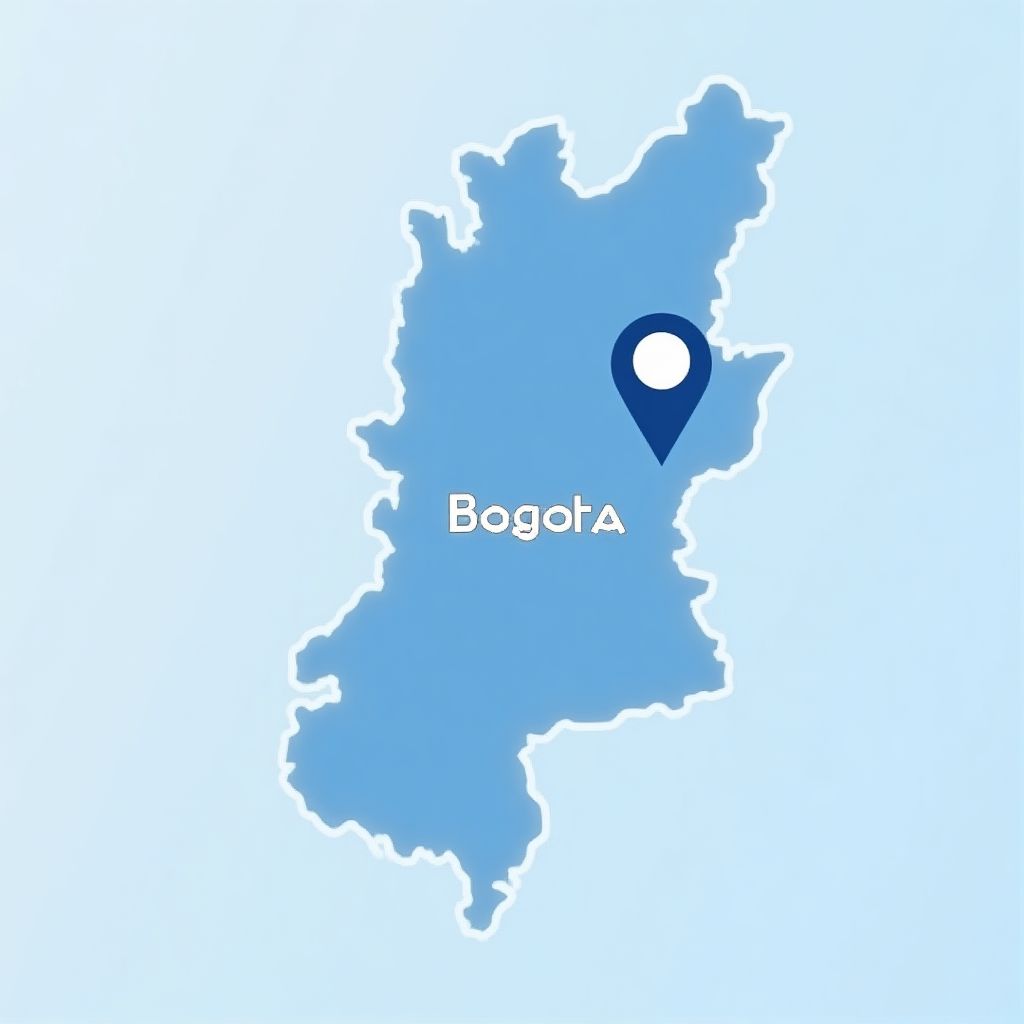 Mapa de ubicación de nuestras oficinas en Bogotá